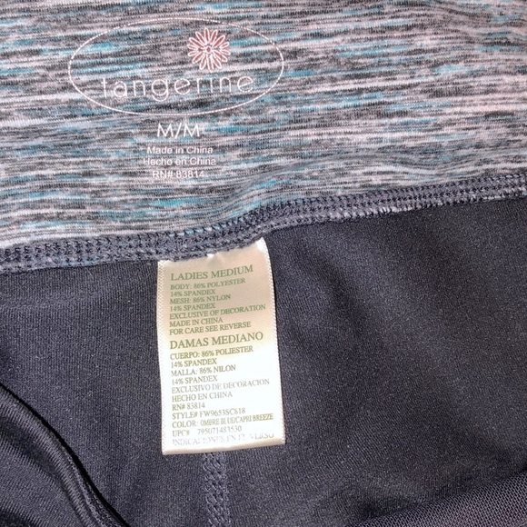 Tangerine medium gym/yoga pants - Picture 1 of 2